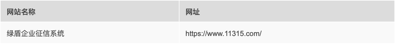 查询绿盾企业征信系统