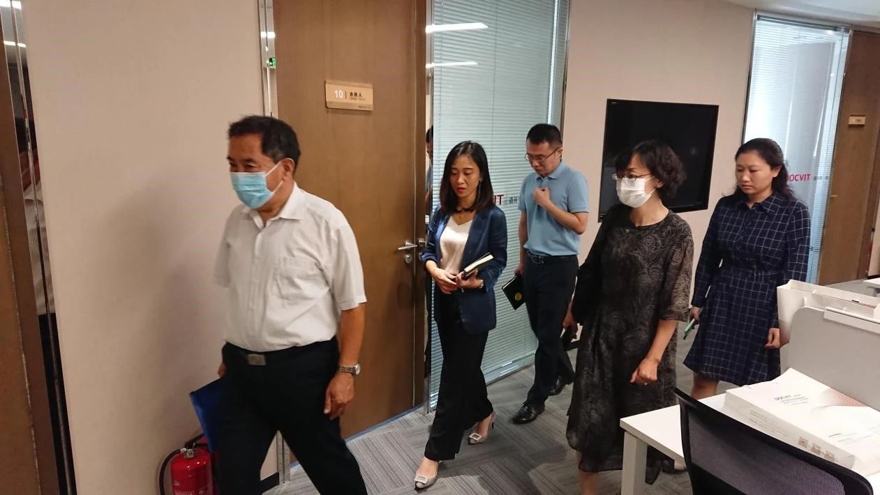 和平区司法局领导莅临道可特天津办公室指导工作