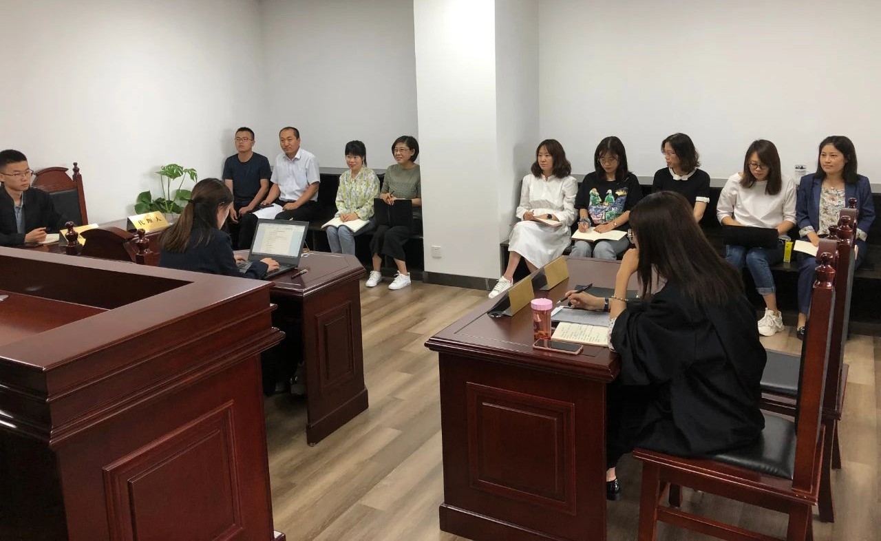 道可特太原办公室组织青年律师开展民事案件模拟庭审实践活动