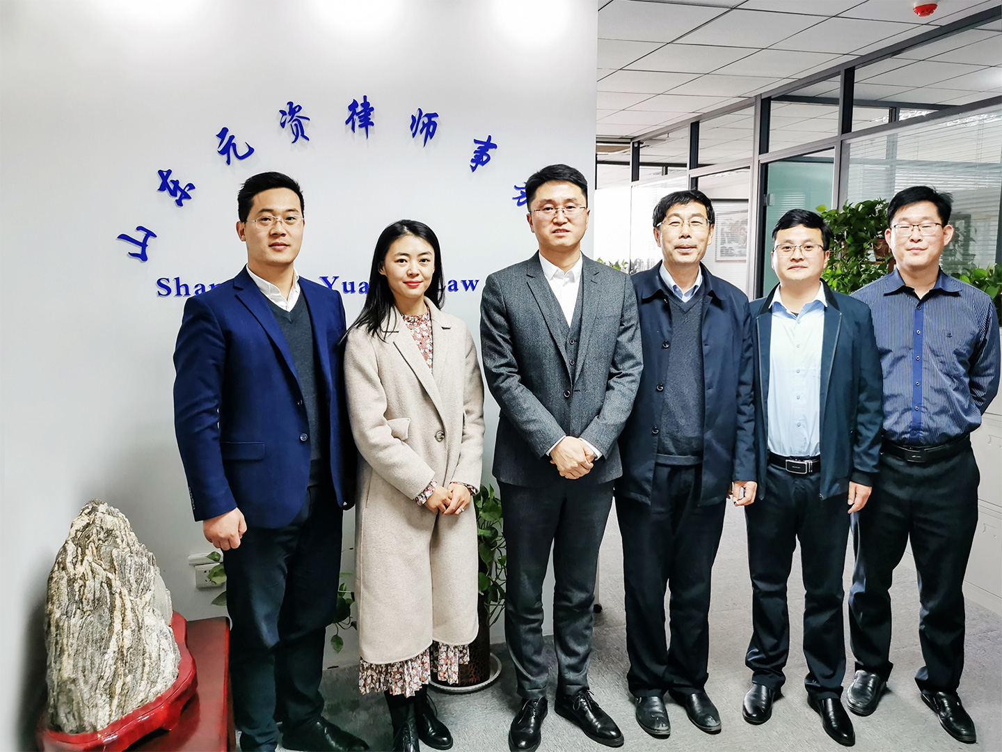 道可特济南办公室赴山东元资律师事务所参观交流