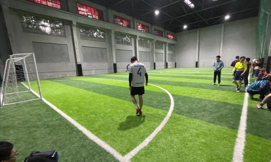 北京市道可特（济南）律师事务所的足球爱好者们备战市律协第二届五人制足球赛