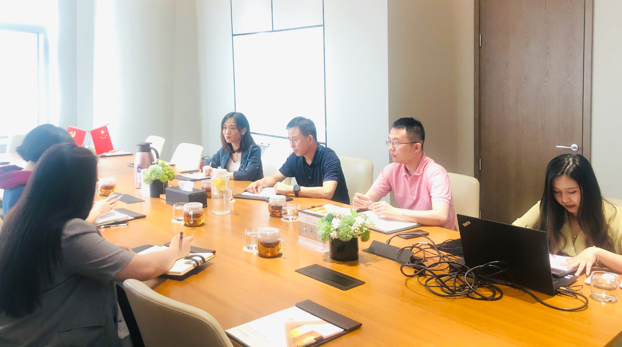 和平区律工委律师培训部李邠彧主任到访道可特天津办公室