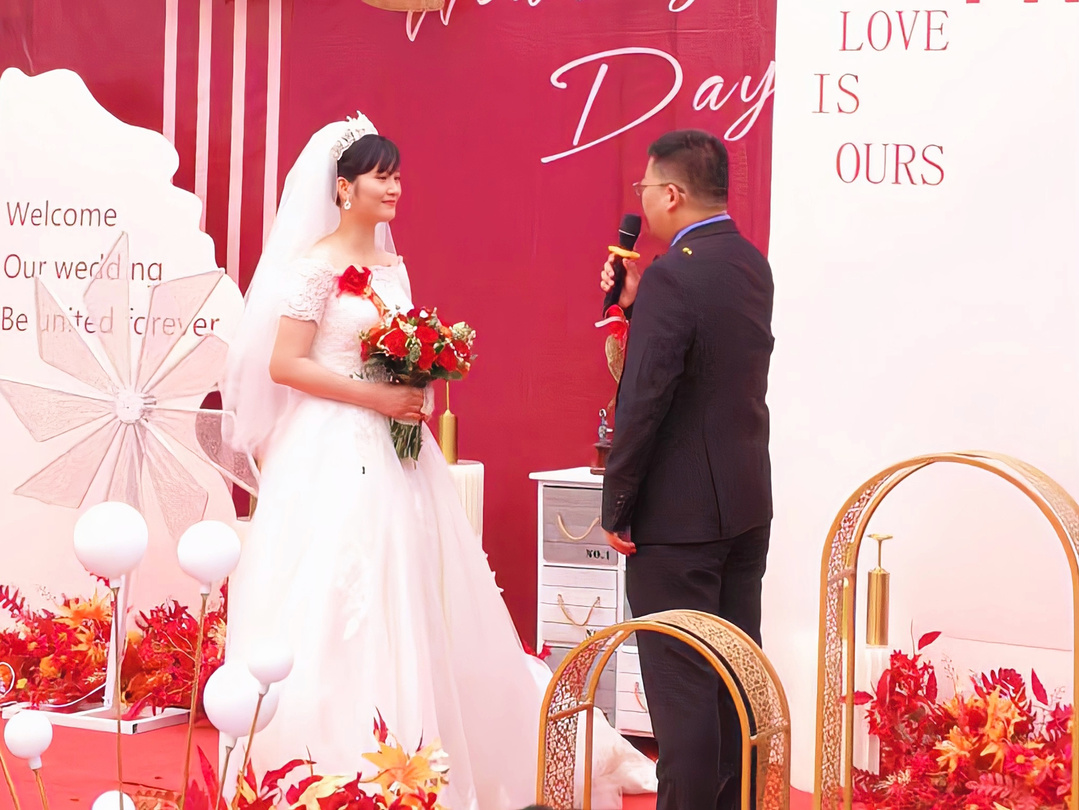 道可特深圳办公室张伟律师步入婚姻殿堂