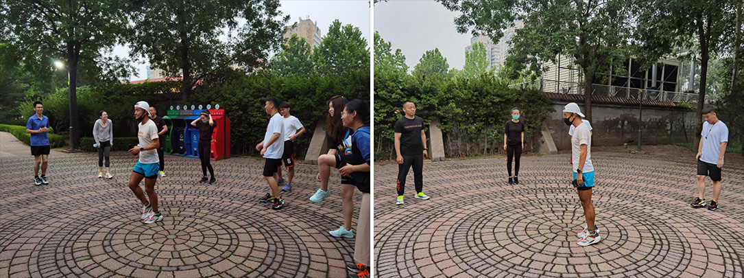 道可特跃律俱乐部首期线下聚跑兼培训掠影