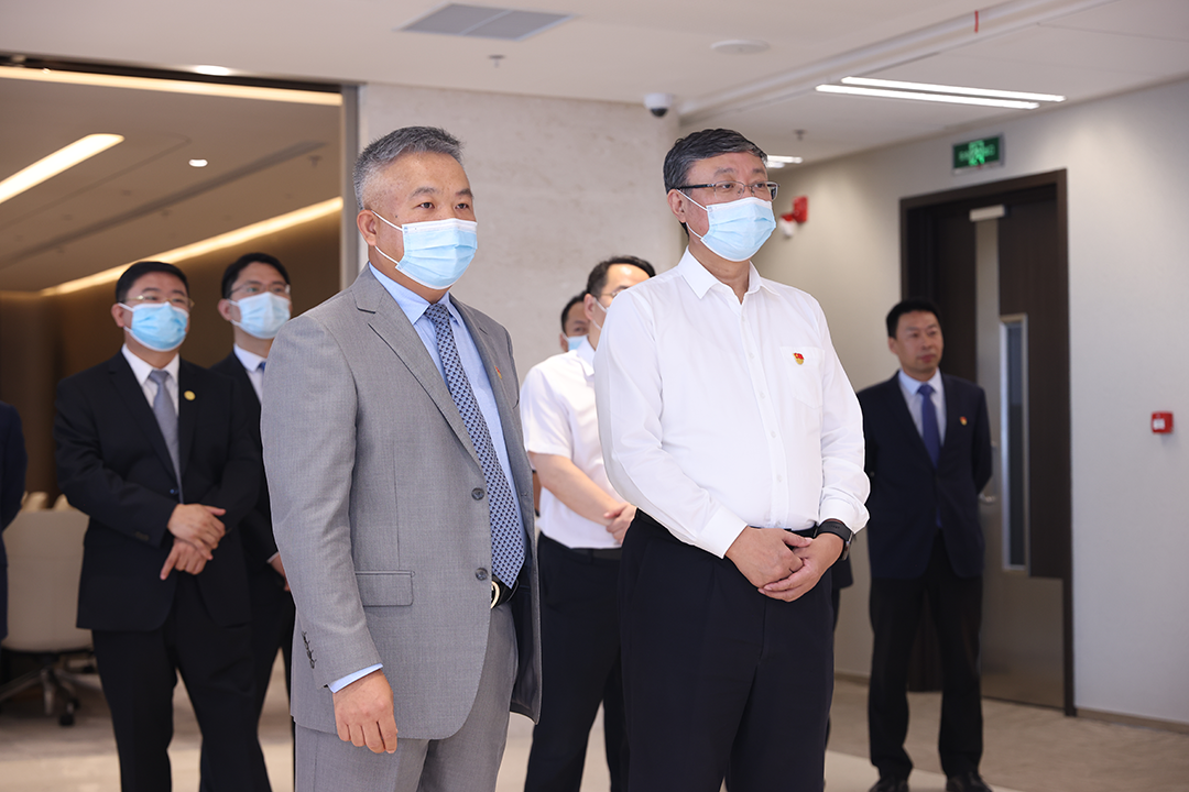 北京市司法局党委书记苗林来道可特律师事务所调研并作市十三次党代会精神宣讲