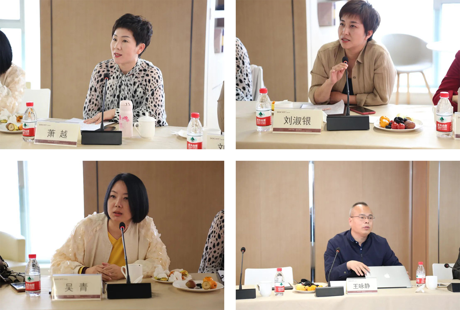 大运河文化产业股份公司萧越女士、莆田电视台驻北京工作站刘淑银女士、央视新闻评论部特别节目导演吴青女士、北京市道可特律师事务所王咏静律师