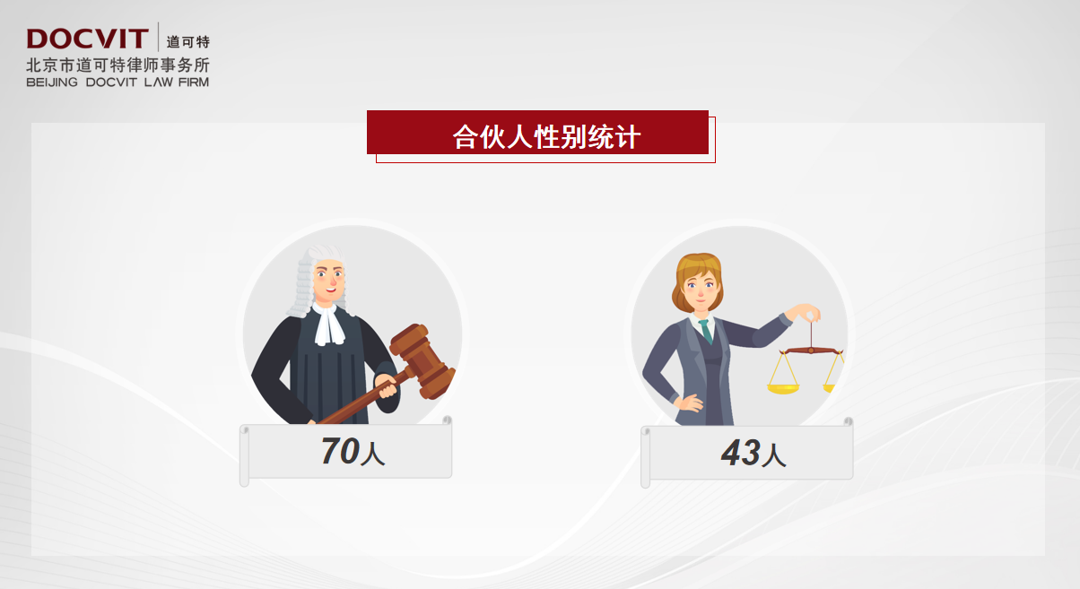 道可特所有合伙人性别统计情况