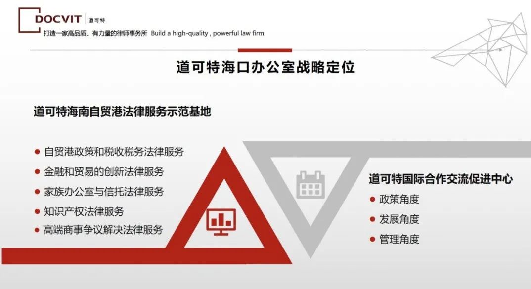 道可特学院第三十三期公开课——“海南自由贸易港优惠政策与机遇” 道可特学院第三十三期公开课——“海南自由贸易港优惠政策与机遇”