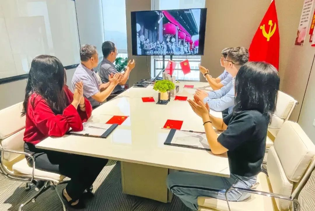 道可特济南办公室党支部开展“学党史、颂党恩、迎国庆”主题党日活动