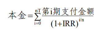 复利计算贷款年化利率的公式