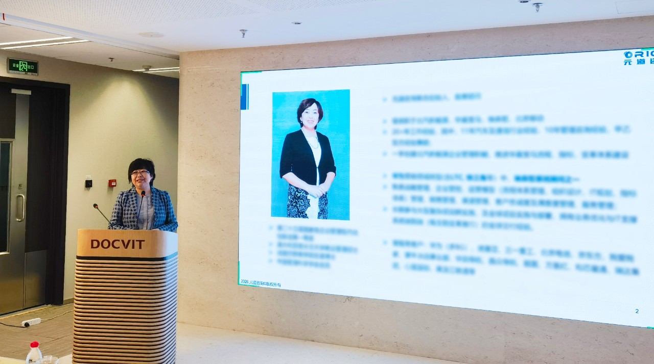 元道咨询联合创始人文霞女士